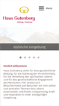 Mobile Screenshot of haus-gutenberg.li